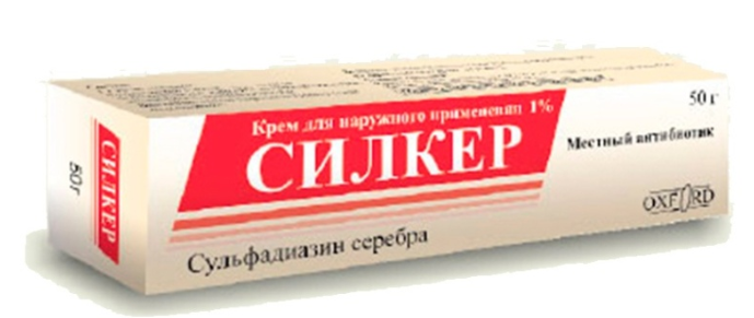 Силкер 1% 50 г крем