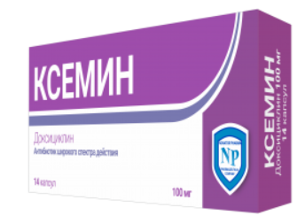 Ксемин 100 мг №14 капс